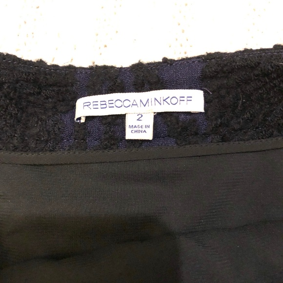 Rebecca Minkoff Mia Boucle Fringe Skirt - Picture 8 of 9